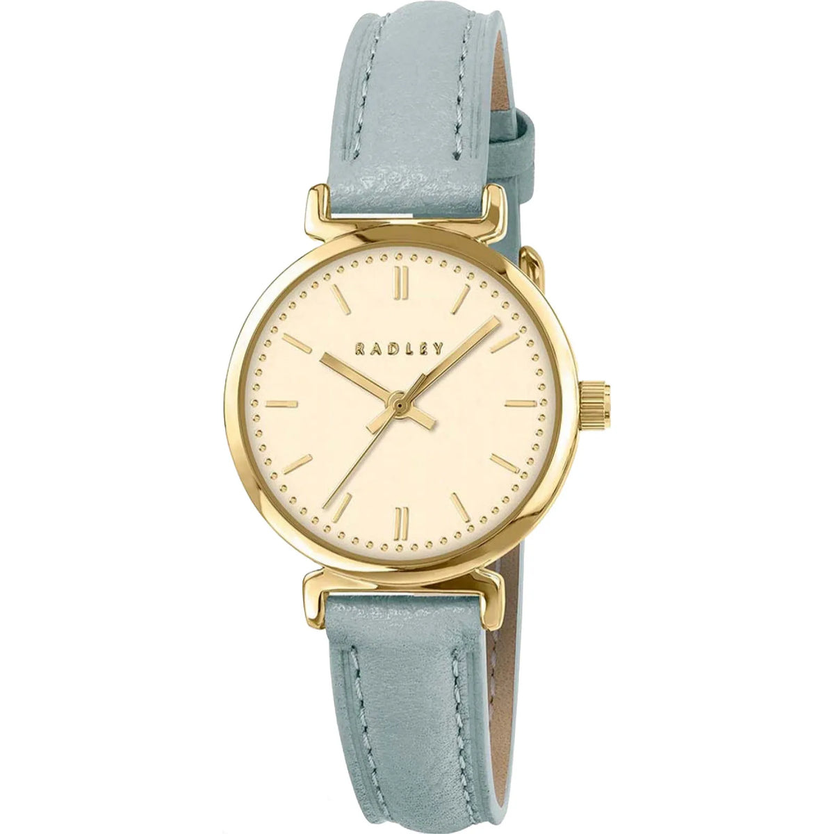 Ladies Radley T-Bar Pistachio Leather Strap Watch