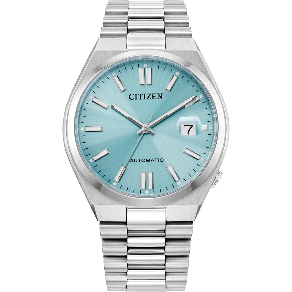 GENTS CITIZEN AUTOMATIC TSUYOSA BRACELET WATCH.