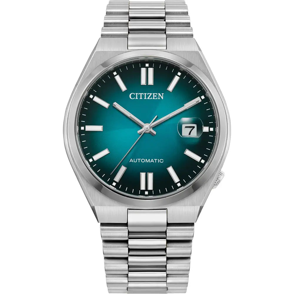 GENTS CITIZEN AUTOMATIC TSUYOSA  BRACELET WATCH.