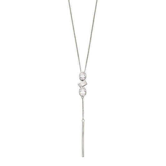 Fiorelli  Silver & Cubic Zirconia Necklet