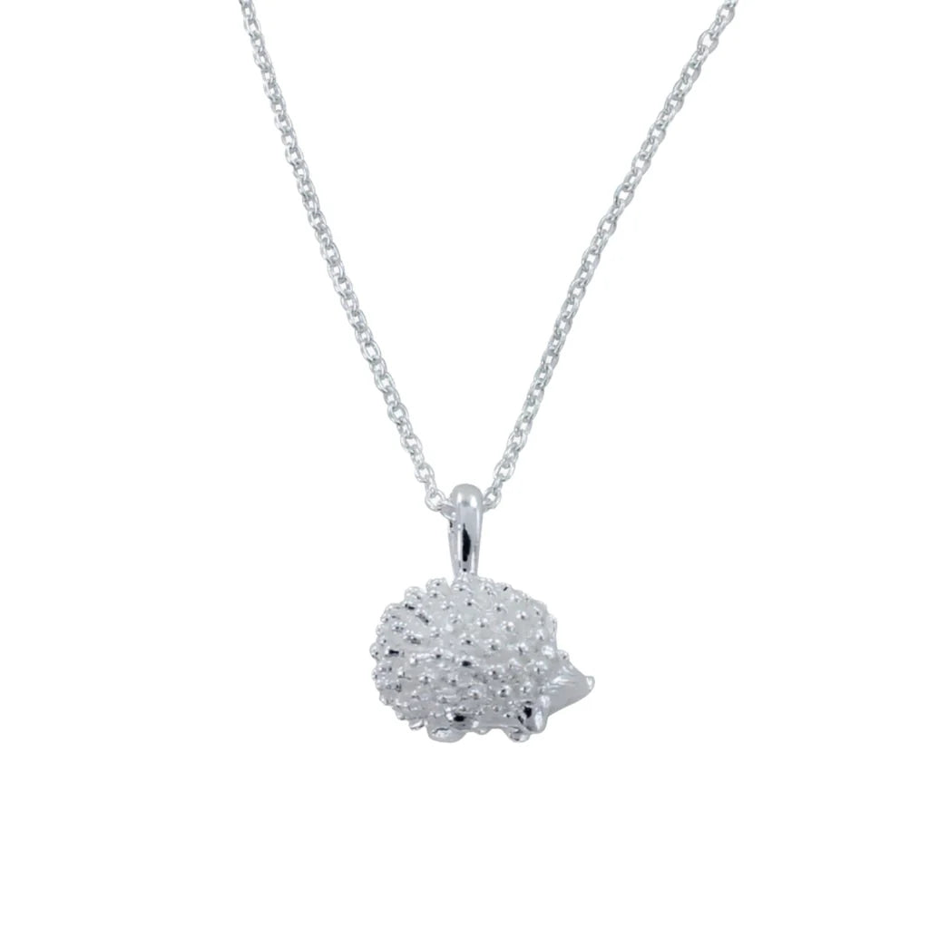 Silver Hedgehog necklace
