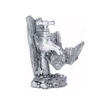 Comyns Bluetit on Tap Fine Silver Hallmarked figurine.