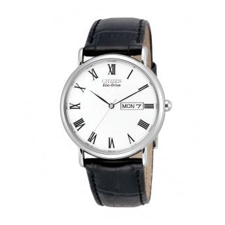 Gents Citizen Eco-Drive Leather Strap