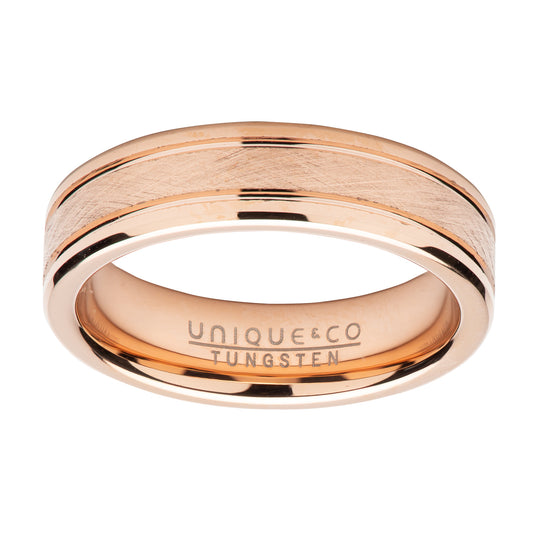 Gents 6mm Tungsten Ring